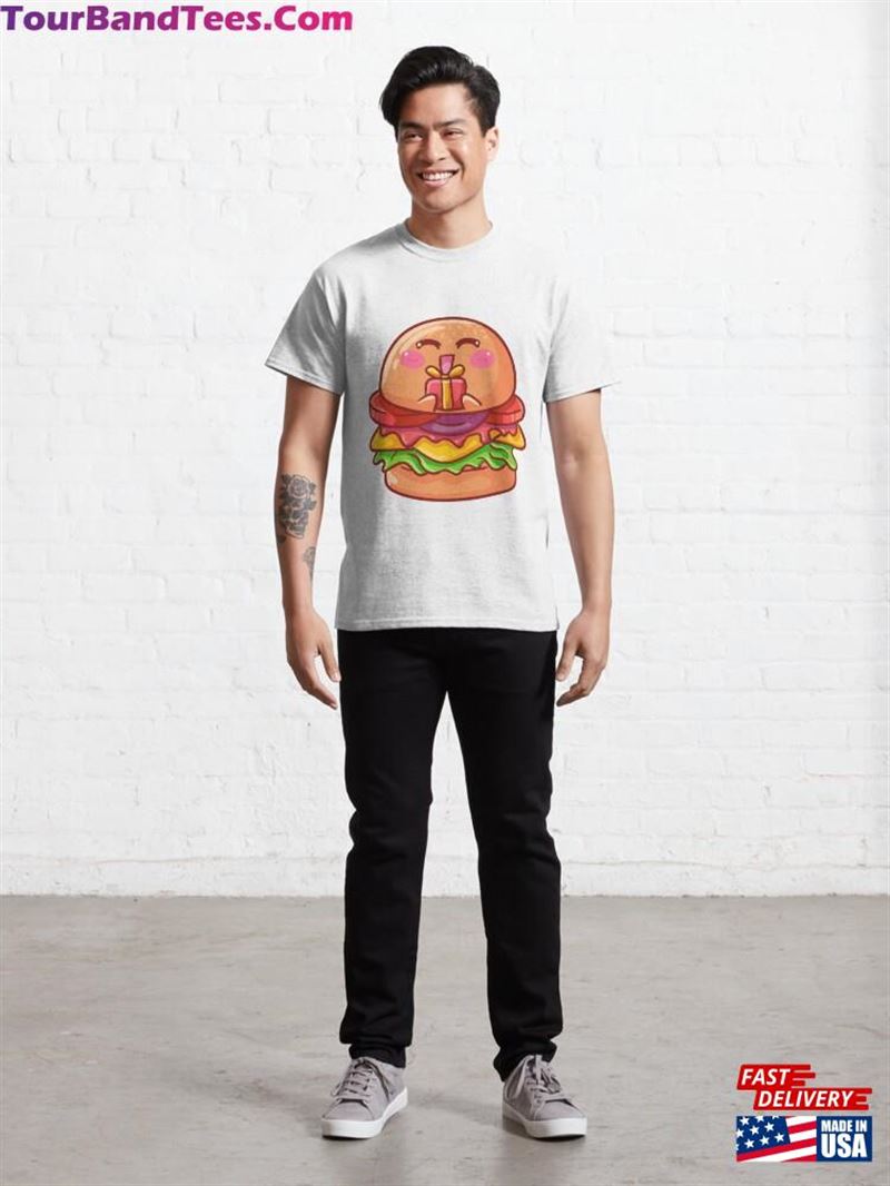 Cute Burger Gift Classic T-Shirt Sweatshirt 29Uf167498 – Utopia Fashion