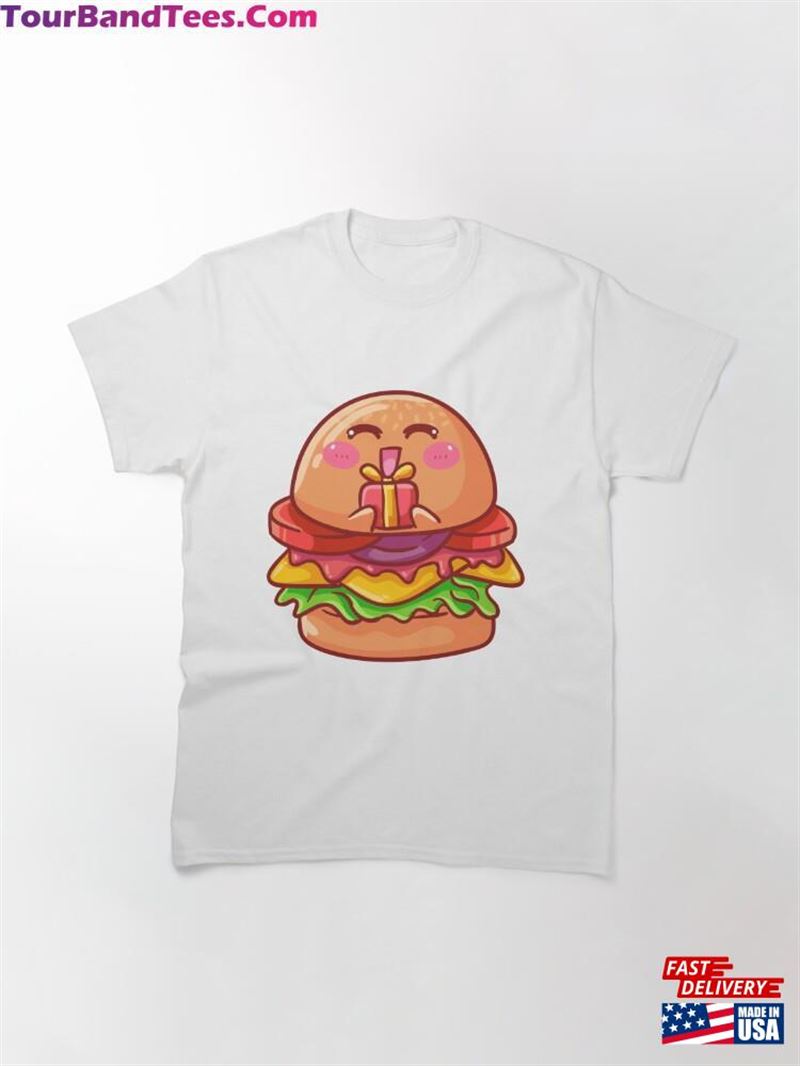 Cute Burger Gift Classic T-Shirt Sweatshirt 29Uf167498 – Utopia Fashion