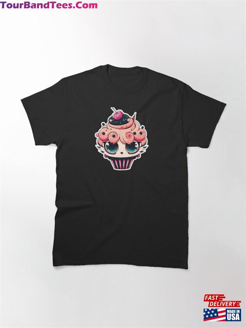 Cute Cyberpunk Kawaii Cupcake Classic T-Shirt Hoodie 29Uf166911 – Utopia Fashion