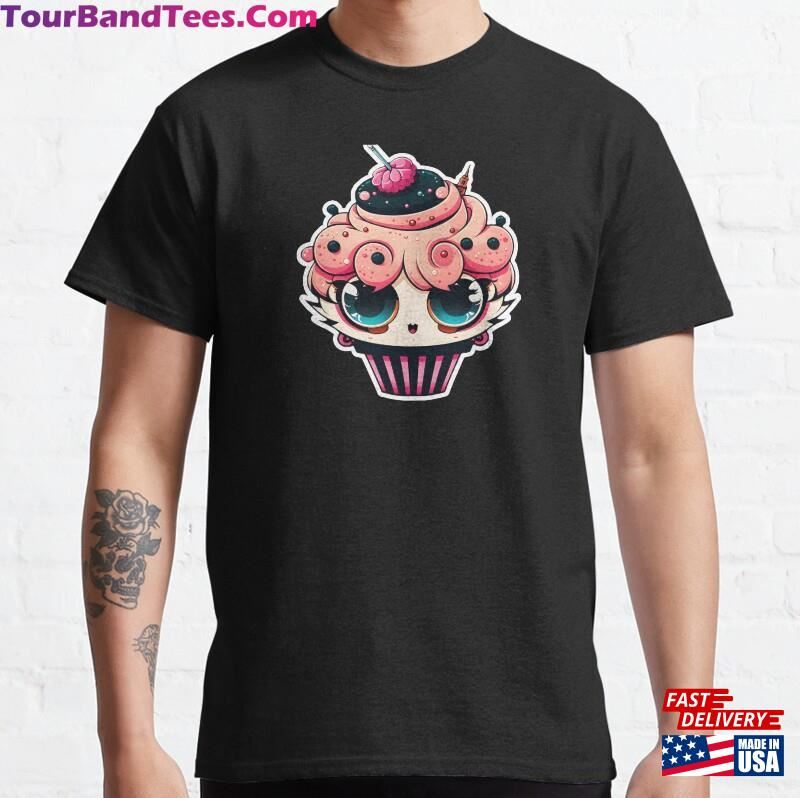 Cute Cyberpunk Kawaii Cupcake Classic T-Shirt Hoodie 29Uf166911 – Utopia Fashion