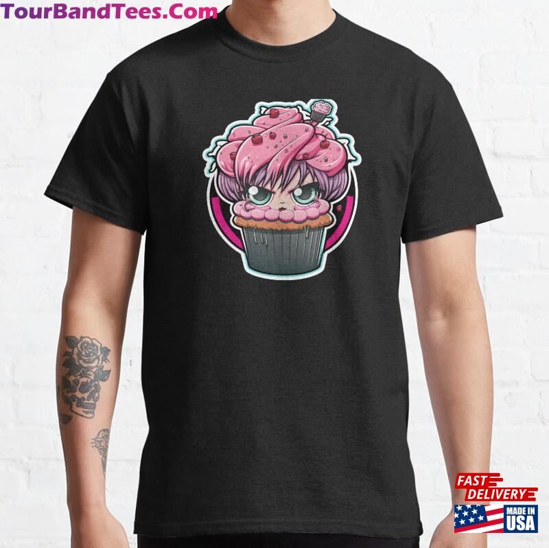 Cute Cyberpunk Kawaii Cupcake Classic T-Shirt Hoodie Unisex 29Uf167315 – Utopia Fashion