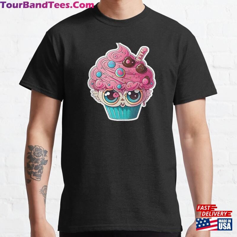 Cute Cyberpunk Kawaii Cupcake Classic T-Shirt Sweatshirt 29Uf167048 – Utopia Fashion