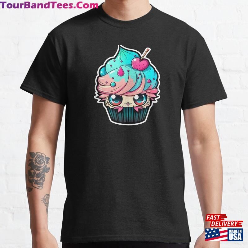 Cute Cyberpunk Kawaii Cupcake Classic T-Shirt Unisex Sweatshirt 29Uf166835 – Utopia Fashion