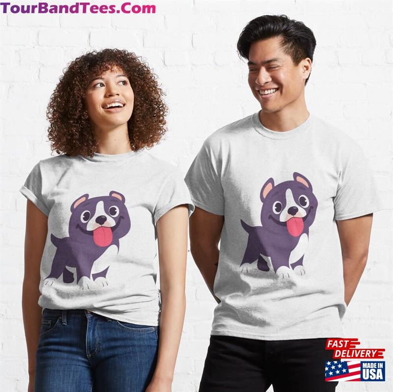 Cute Dog Classic T Shirt T-Shirt Unisex 29Uf187588 – Utopia Fashion