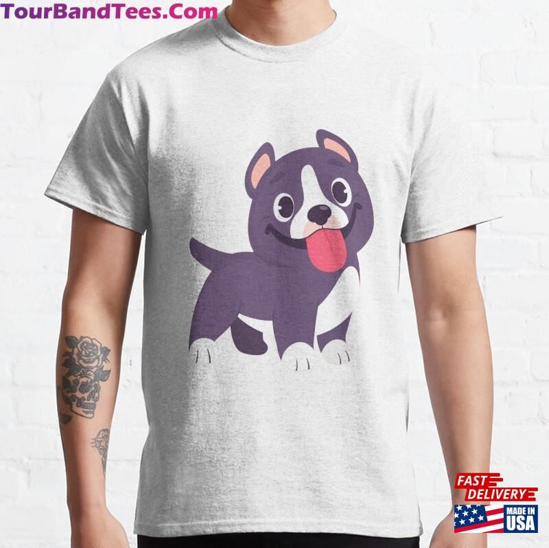 Cute Dog Classic T Shirt T-Shirt Unisex 29Uf187588 – Utopia Fashion