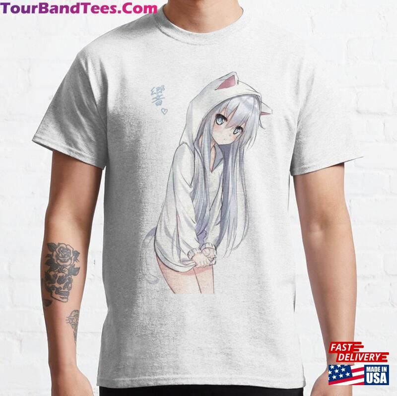 Cute Japanese Girl Manga Aesthetic Classical T-Shirt Sweatshirt Unisex 29Uf167804 – Utopia Fashion