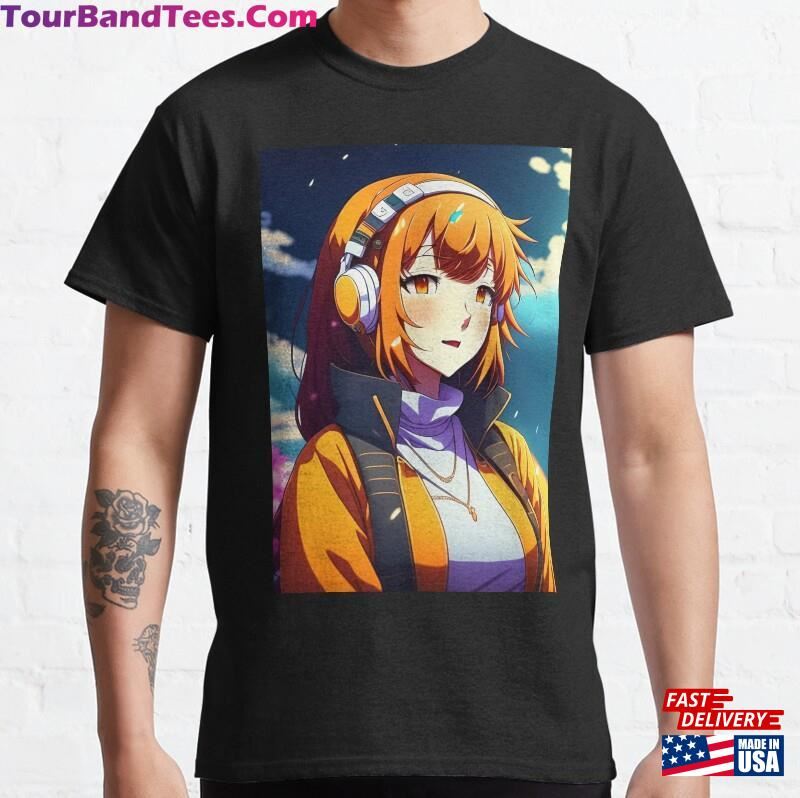 Cute Japanese Sexy Girl Kawaii Japan Manga Anime Stand Out From The Crowd With Beautiful Girls’Portraits On Your Luggage Tag Classic T-Shirt Hoodie Unisex 29Uf187051 – Utopia Fashion