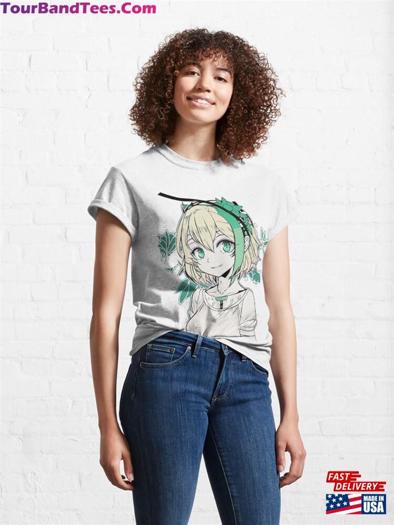 Cute Pikamee Anime Girl T-Shirt Classic 29Uf187044 – Utopia Fashion