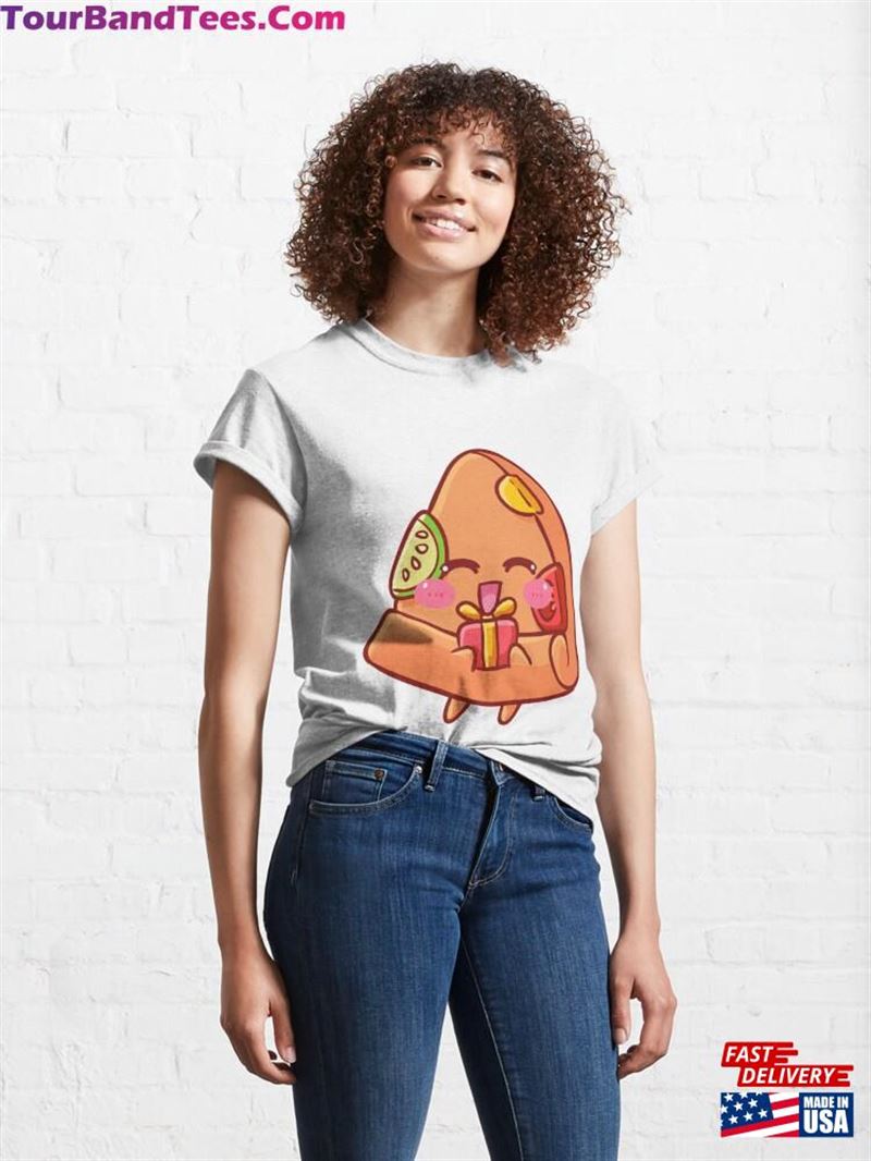 Cute Pizza Gift Classic T-Shirt Unisex 29Uf172137 – Utopia Fashion