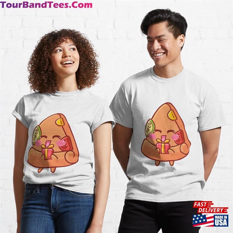 Cute Pizza Gift Classic T-Shirt Unisex 29Uf172137 – Utopia Fashion