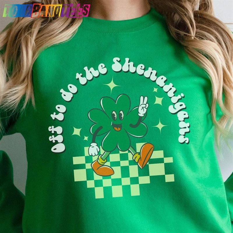 Cute Retro Shamrock Sweatshirt 1970S Vintage Style Shirt St Patrick T-Shirt Hoodie 29Uf176994 – Utopia Fashion