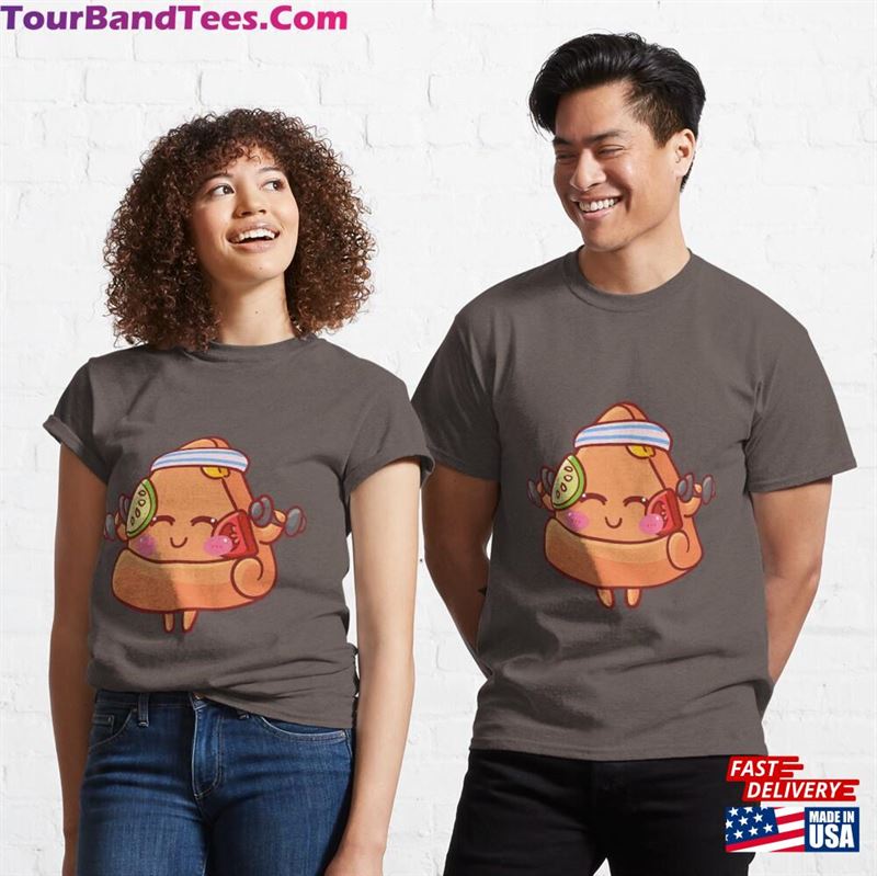 Cute Sport Pizza Classic T-Shirt Unisex 29Uf172036 – Utopia Fashion