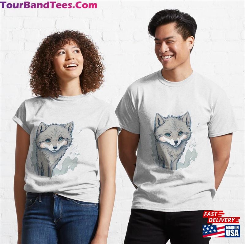 Cute Wolf T Shirt(2) Classic T-Shirt Unisex 29Uf166121 – Utopia Fashion