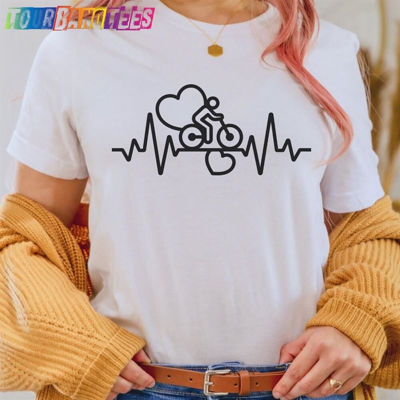 Cycling Shirt Heartbeat T-Shirt Gift For Bike Rider Classic Sweatshirt 29Uf176038 – Utopia Fashion