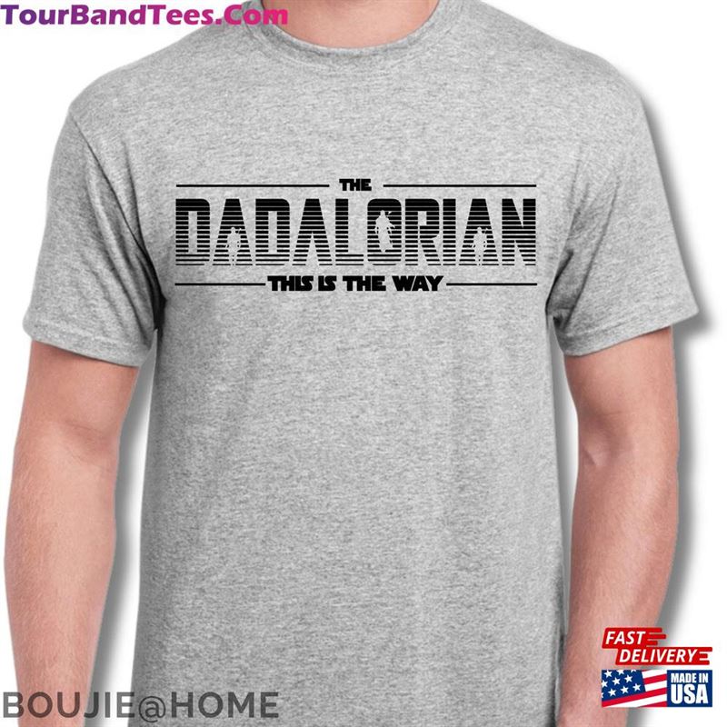 Dadalorian Shirt Dad Husband Gift Sweatshirt T-Shirt 29Uf177486 – Utopia Fashion