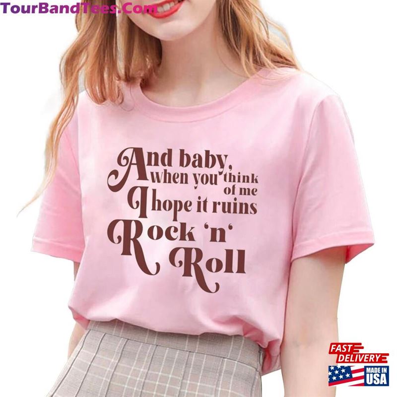 Daisy Jones And The Six Sweatshirt I Hope It Ruins Rock N Roll When You Think Of Me Hoodie T-Shirt 29Uf180619 – Utopia Fashion