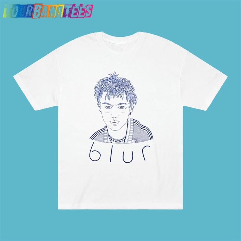 Damon Albarn Of Blur Tee Shirt Original Drawing By Timothy Hull Unisex T-Shirt 29Uf166571 – Utopia Fashion