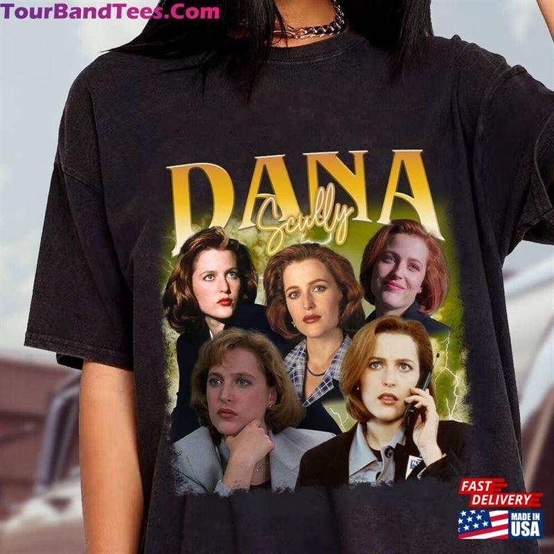 Dana Scully Shirt The X Files Vintage T-Shirt Unisex 29Uf186838 – Utopia Fashion