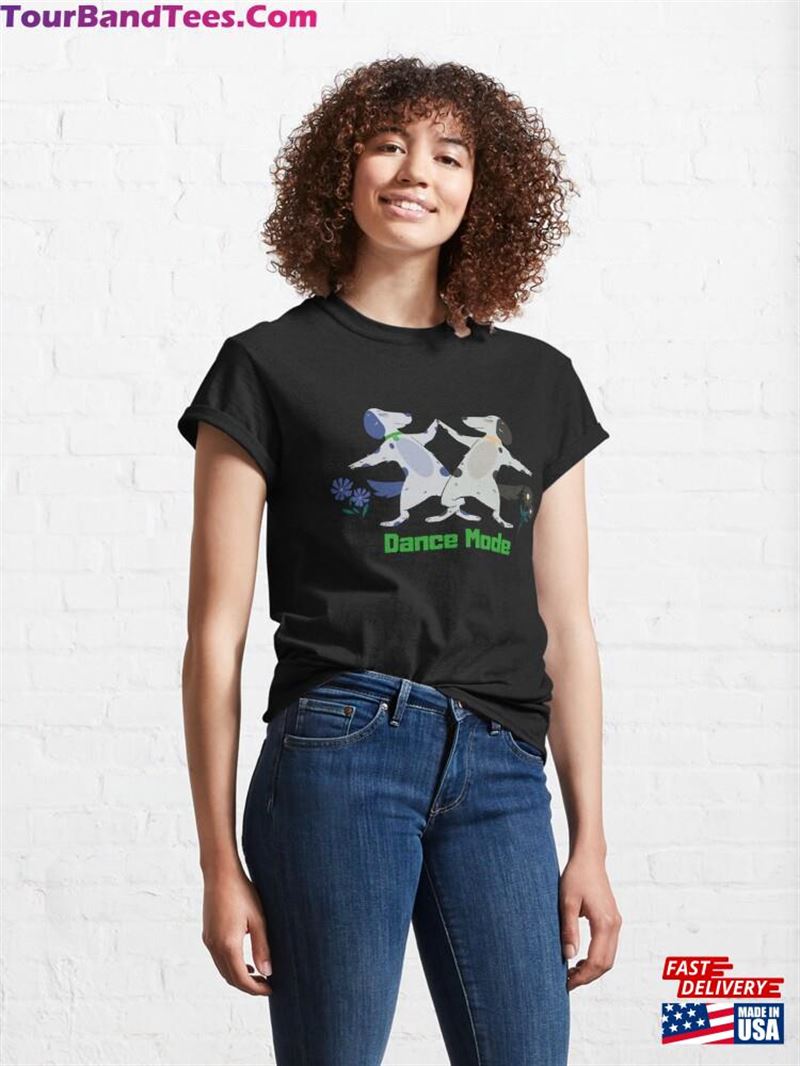 Dance Mode Dancing Dogs Dog Dancer Dancers T-Shirt Classic 29Uf172785 – Utopia Fashion