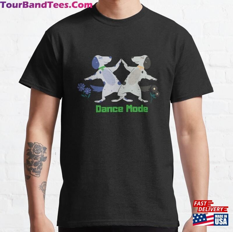 Dance Mode Dancing Dogs Dog Dancer Dancers T-Shirt Classic 29Uf172785 – Utopia Fashion