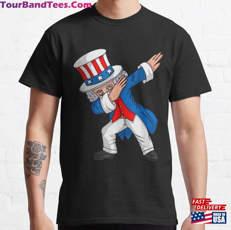 Dancing Dance 4Th Of July Boys Girls Kids Dabbing Uncle Sam Classic T-Shirt Unisex Hoodie 29Uf167865 – Utopia Fashion