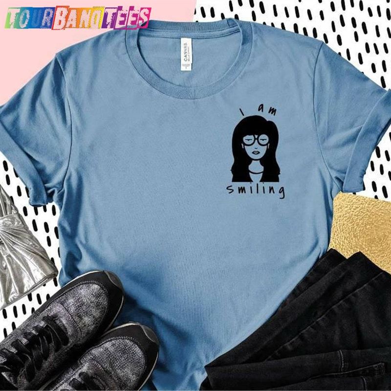 Daria Shirt I Am Smiling Don Classic T-Shirt 29Uf176474 – Utopia Fashion