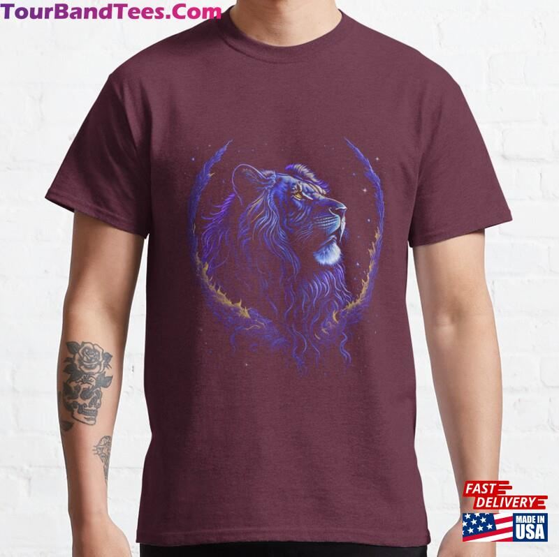 Dark Colour T Shirt Plain With Lion Logo Sweatshirt T-Shirt 29Uf177268 – Utopia Fashion