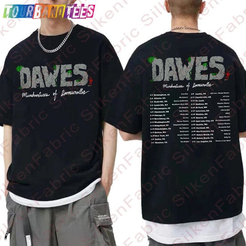 Dawes Band Shirt Misadventures Of Doomscroller Tour Folk Rock For Fan Hoodie Unisex 29Uf166361 – Utopia Fashion