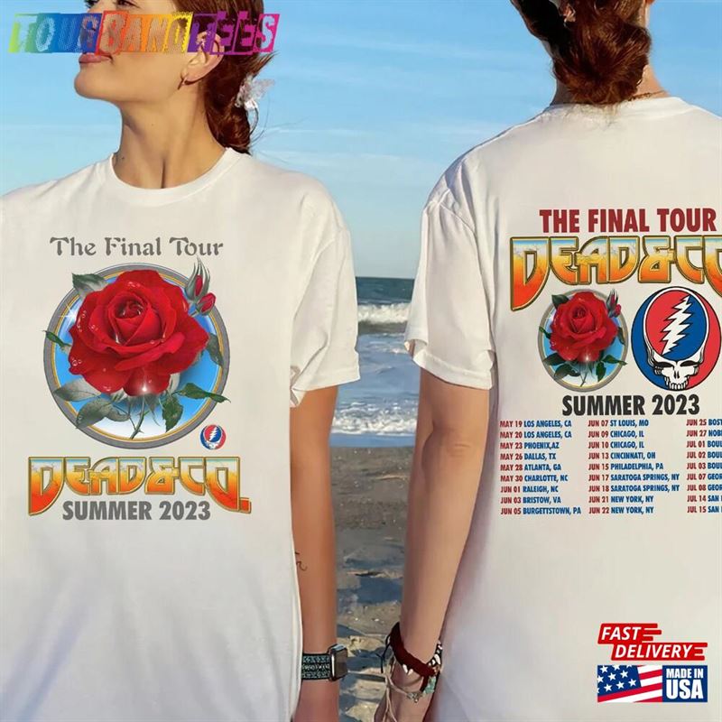 Dead And Company Summer Tour Shirt Co Final Unisex Classic 29Uf171188 – Utopia Fashion