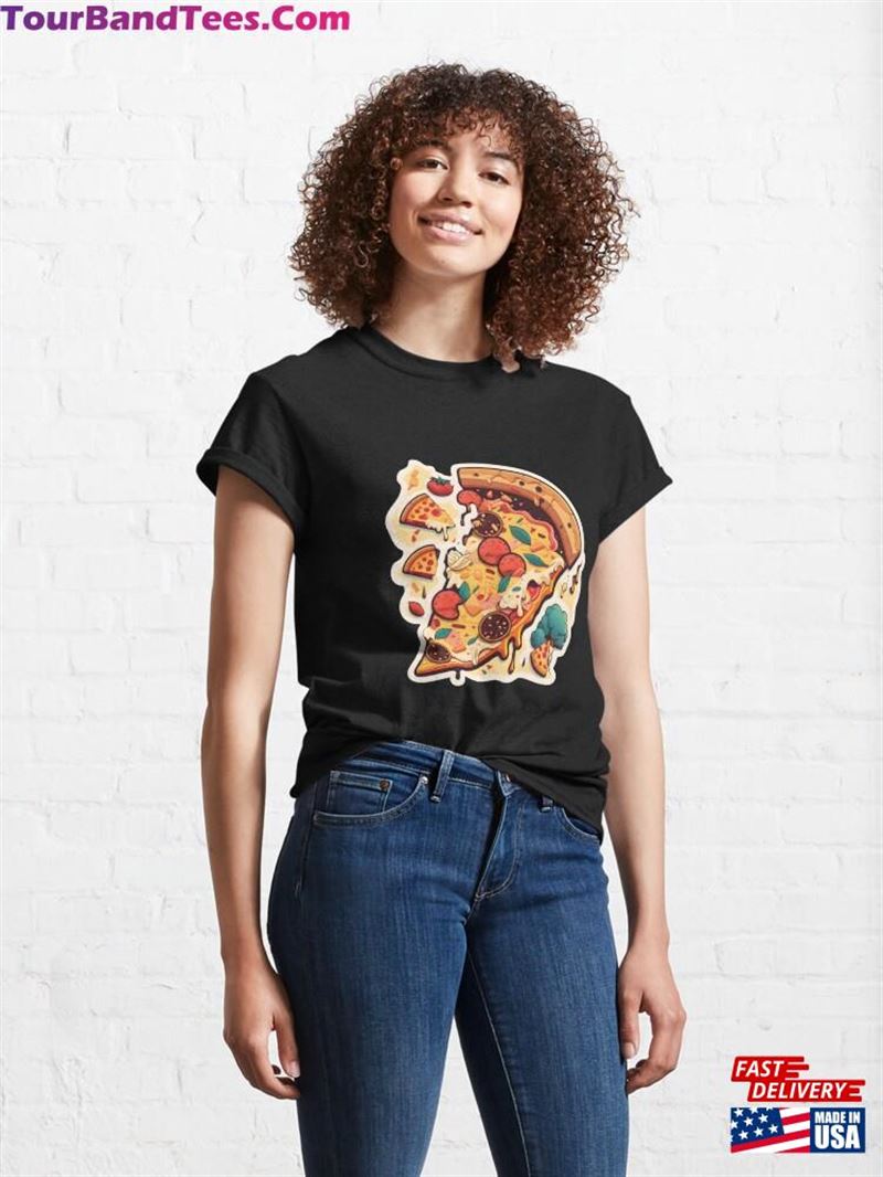 Delicious Pizza T-Shirt Classic Hoodie 29Uf181902 – Utopia Fashion