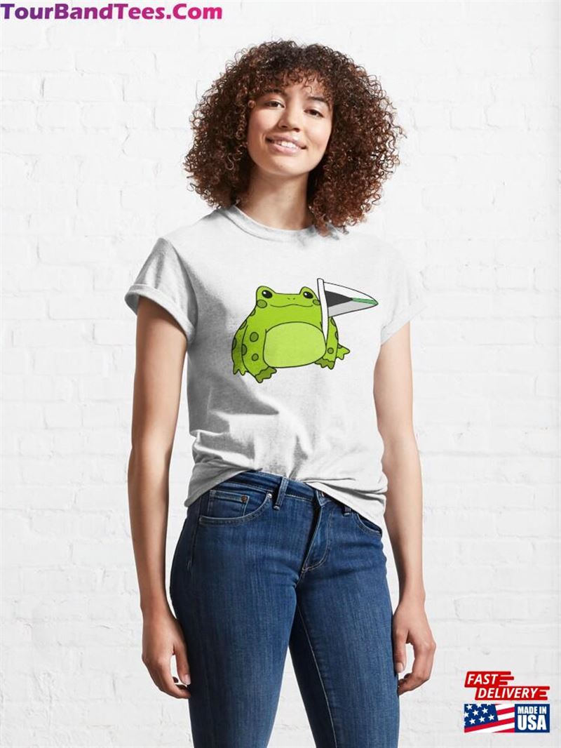 Demiromantic Pride Frog Classic T-Shirt Sweatshirt Unisex 29Uf172148 – Utopia Fashion