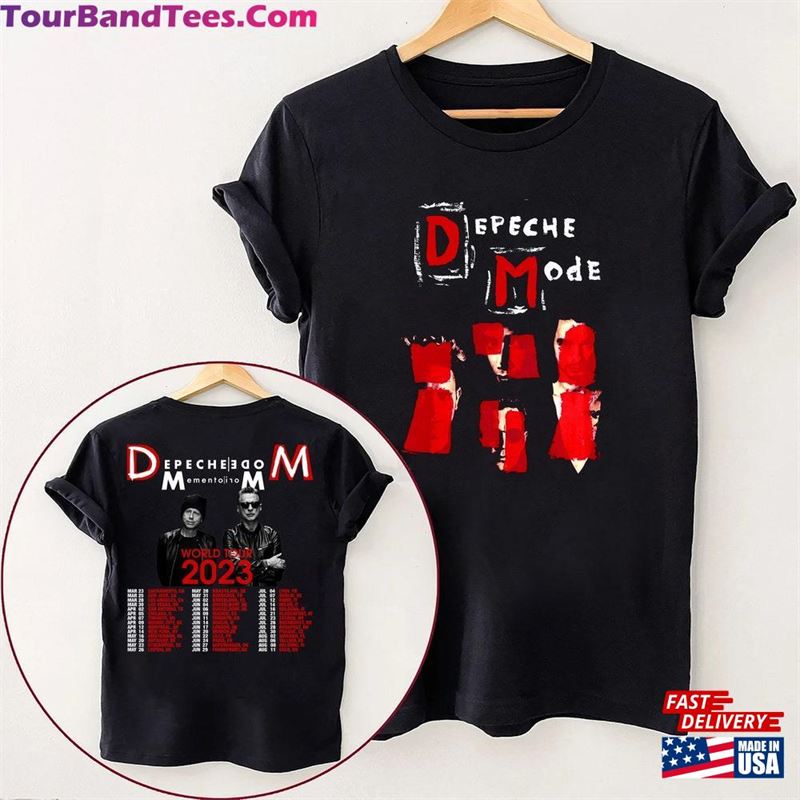 Depeche Mode Memento Mori Tour Dates Merch Depenche Presale Code T-Shirt Classic Unisex 29Uf167030 – Utopia Fashion