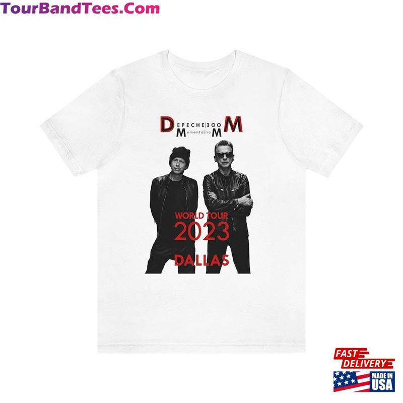 Depeche Mode Tour Shirt Memento Mori World Concert In Dallas Black T-Shirt Unisex 29Uf164686 – Utopia Fashion