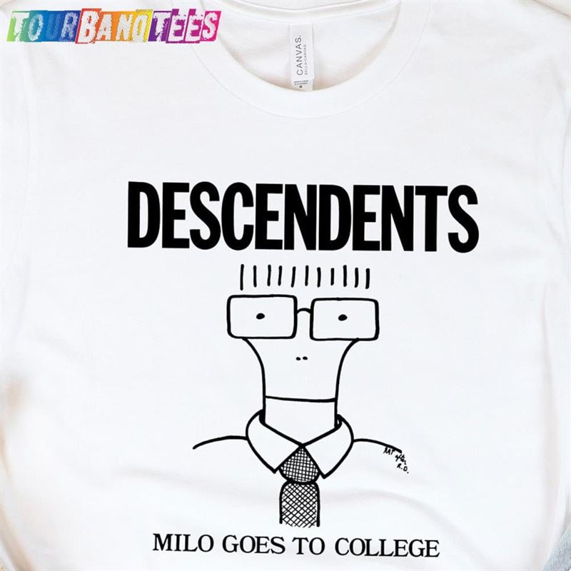 Descendents Milo Goes To College Shirt Vintage 90S Band T-Shirt Classic Hoodie 29Uf179911 – Utopia Fashion