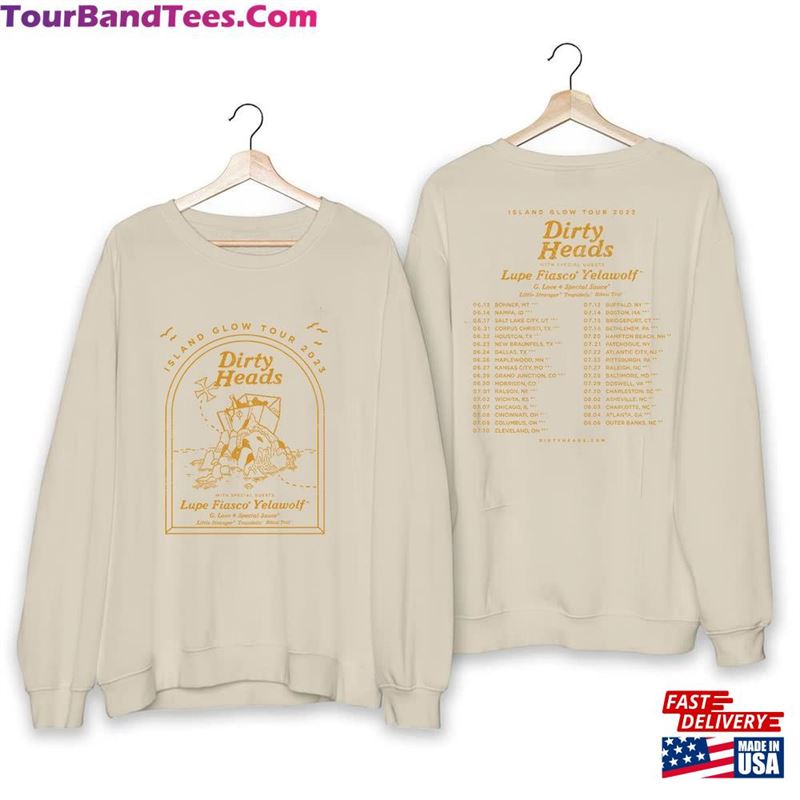 Dirty Heads Island Glow Tour Shirt Fan Sweatshirt Classic 29Uf165363 – Utopia Fashion