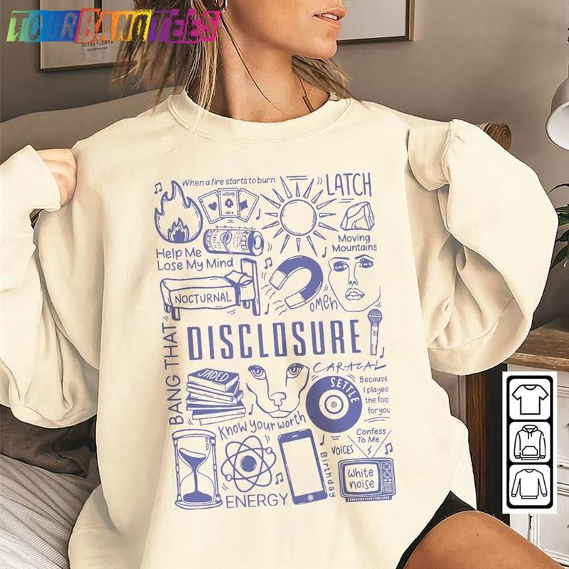 Disclosure Shirt Album Band Classic Hoodie 29Uf179916 – Utopia Fashion