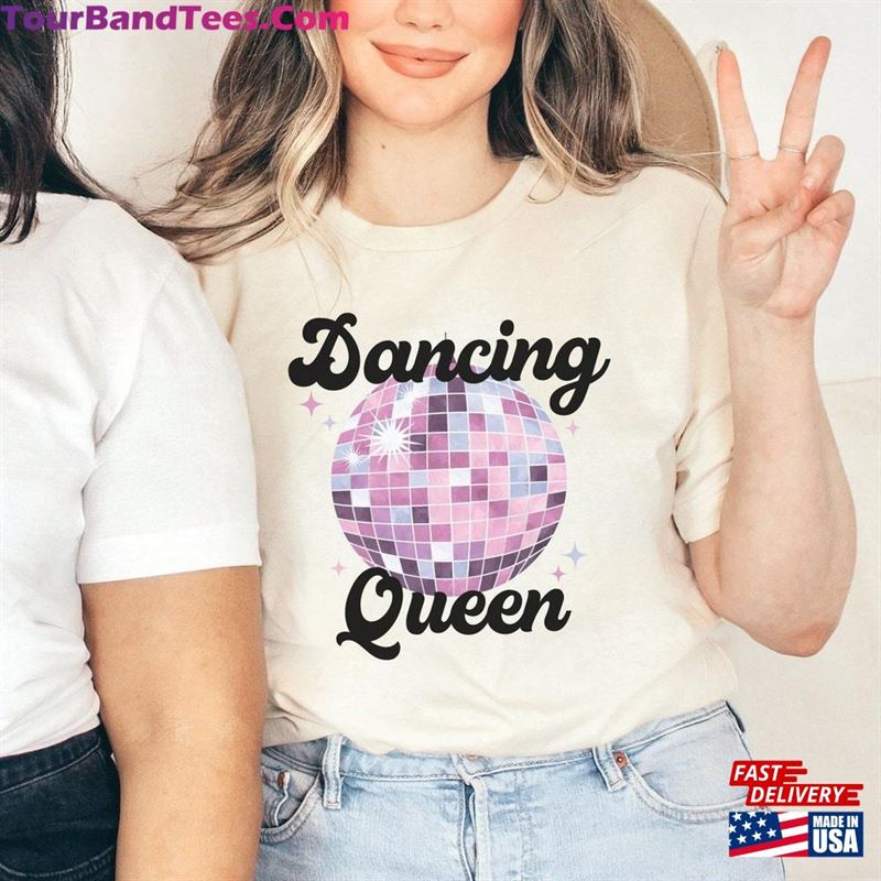 Disco Bachelorette Shirts Bride Shirt Dancing Queen T-Shirt Hoodie 29Uf168372 – Utopia Fashion