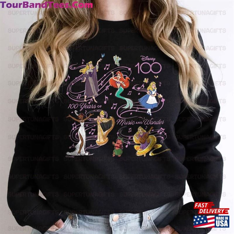 Disney Years Of Music And Wonder Princess Songs D100 Sweatshirt Shirt Vacation Trip Tee Hoodie Unisex 29Uf186949 – Utopia Fashion