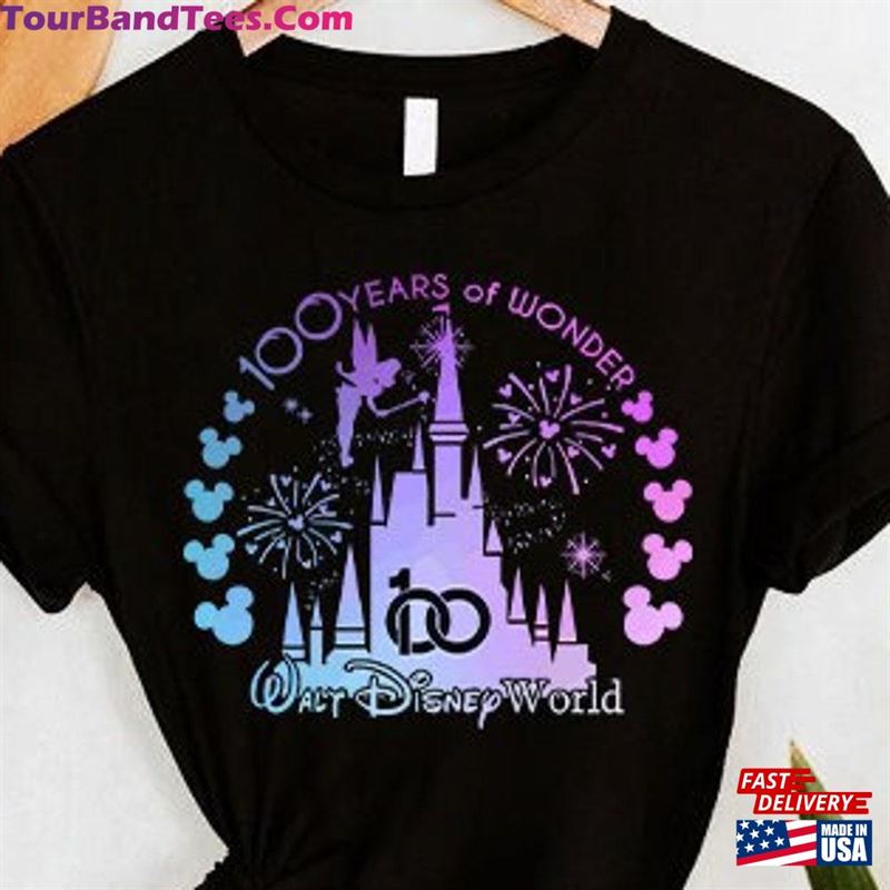 Disney Years Of Wonder Shirt Disneyland Vacation Gift Trip 100Th Anniversary T-Shirt Women Unisex 29Uf181794 – Utopia Fashion