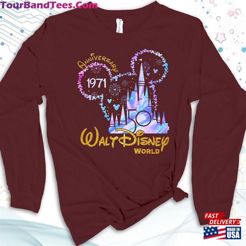 Disney 50Th Anniversary Celebration Shirt Vacation Disneyworld Classic Hoodie 29Uf182735 – Utopia Fashion