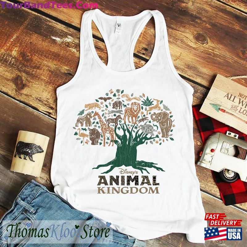 Disney Animal Kingdom Tree Tanks Lets Get Wild Tank Top Family Safari Trip Shirt Unisex Classic 29Uf167058 – Utopia Fashion