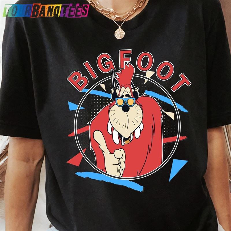 Disney Bigfoot 90’S Portrait T-Shirt A Goofy Movie Tee Unisex 29Uf178376 – Utopia Fashion