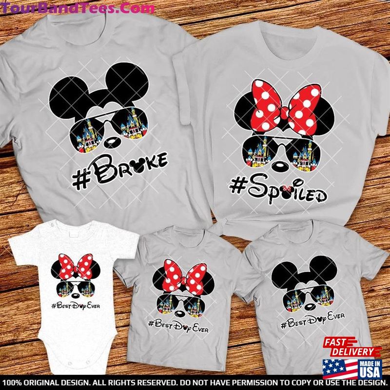 Disney Broke And Spoiled Family Shirts World Disneyland Shirt T-Shirt Hoodie 29Uf167129 – Utopia Fashion