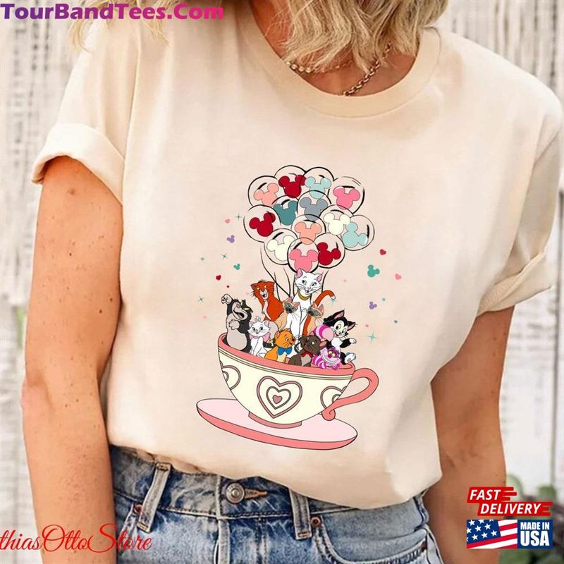 Disney Cat Shirt Teacup Balloon Hoodie Sweatshirt 29Uf186690 – Utopia Fashion