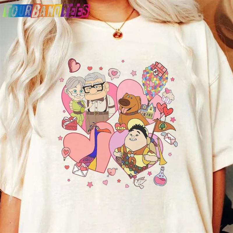 Disney Comfort Colors Shirt Carl Ellie Love T-Shirt Sweatshirt Unisex 29Uf178354 – Utopia Fashion