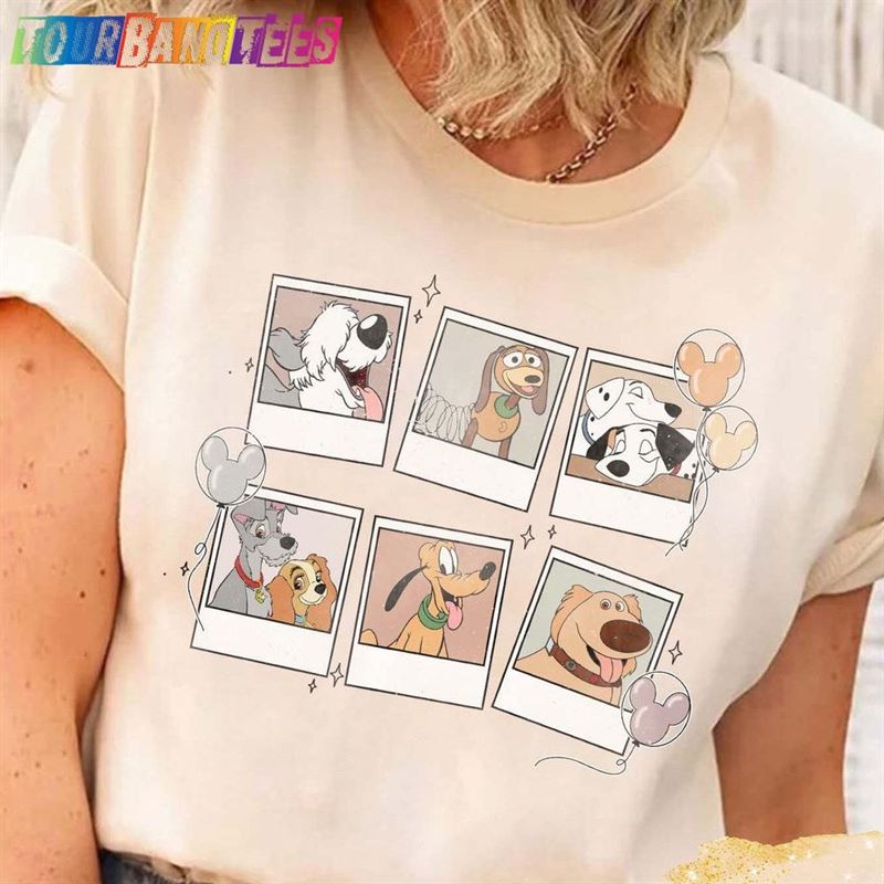 Disney Dog Shirt Polaroid Balloon Unisex Classic 29Uf178602 – Utopia Fashion