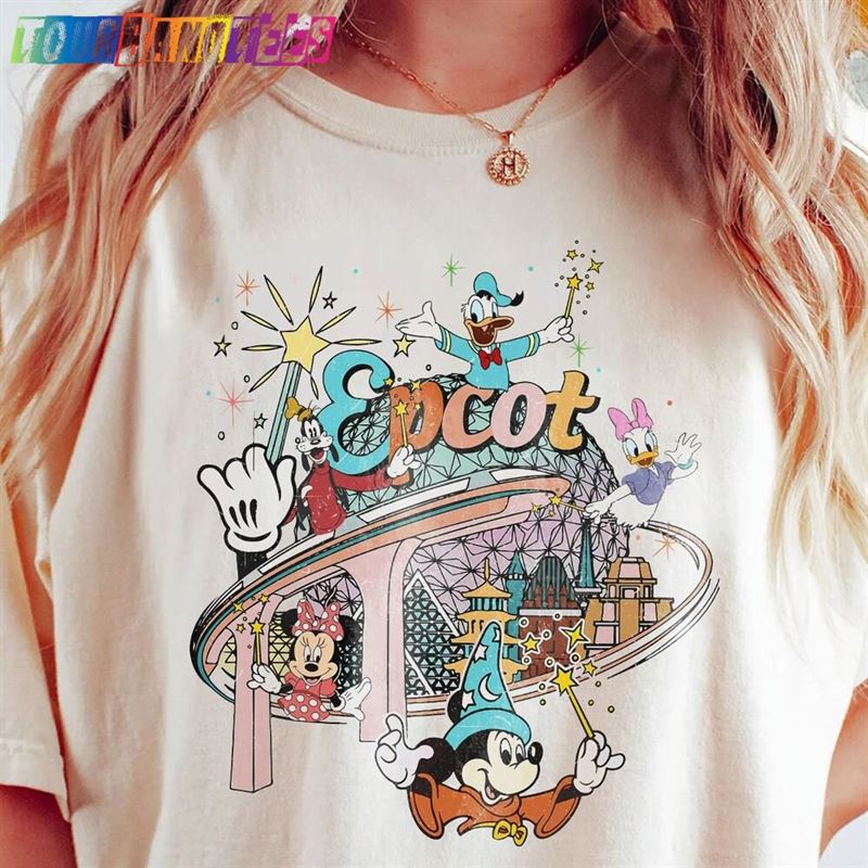 Disney Epcot Shirt Vintage Unisex T-Shirt 29Uf175840 – Utopia Fashion