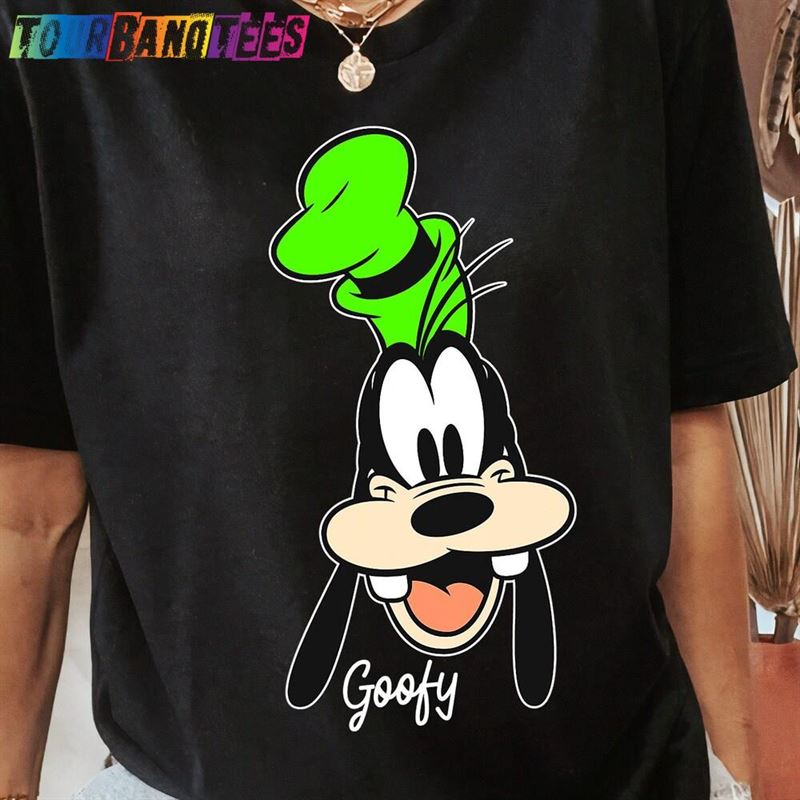 Disney Goofy Big Face Portrait T-Shirt A Movie Shirt Classic 29Uf178220 – Utopia Fashion