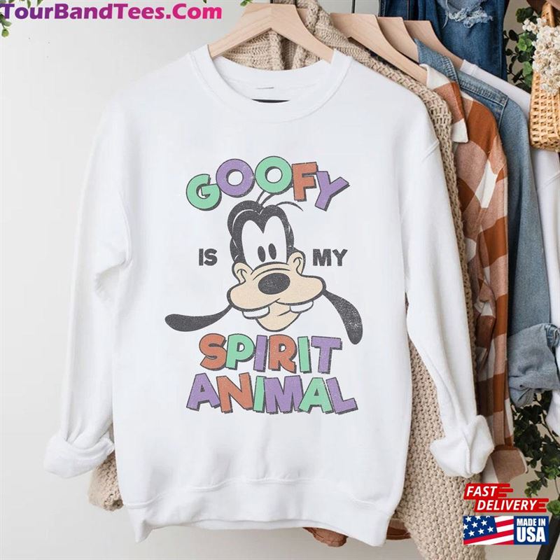 Disney Goofy Is My Spirit Animal Shirt Sweatshirt T-Shirt 29Uf167222 – Utopia Fashion