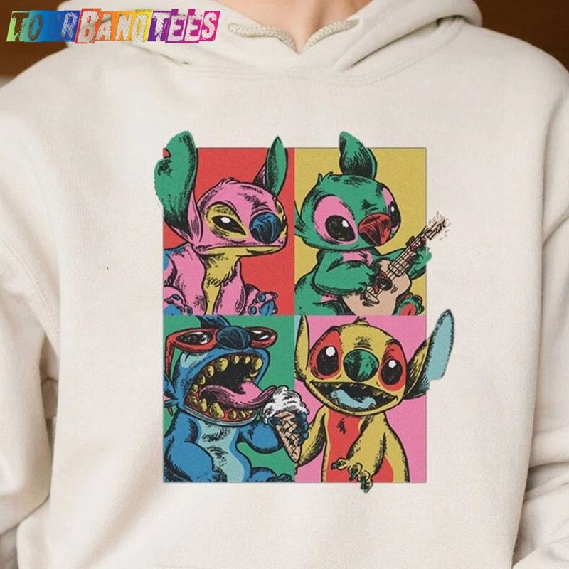 Disney Hoodie Stitch Retro Tee Sweatshirt Unisex 29Uf175311 – Utopia Fashion